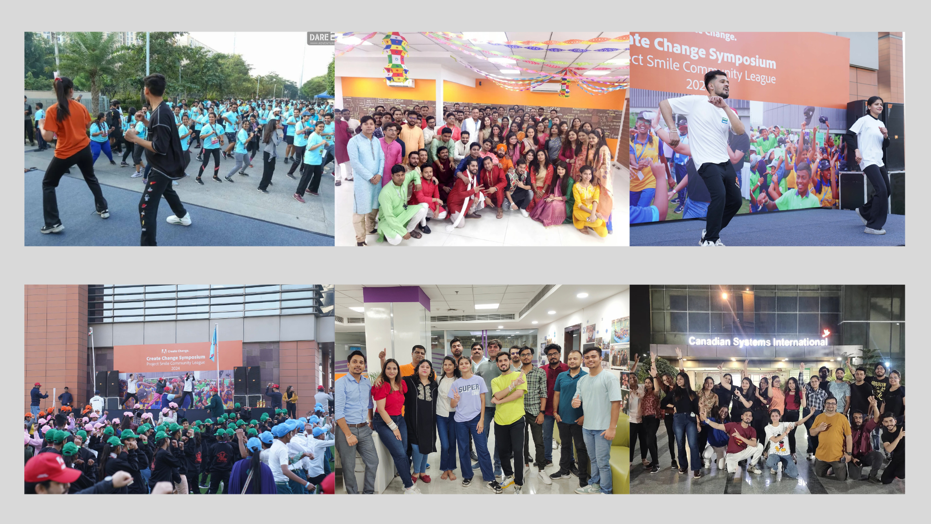 Corporate event performance